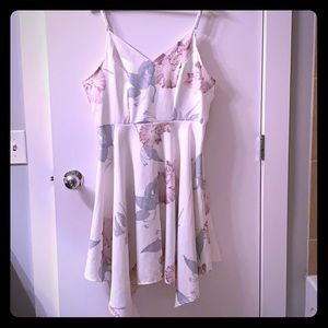 Asymmetrical summer dress